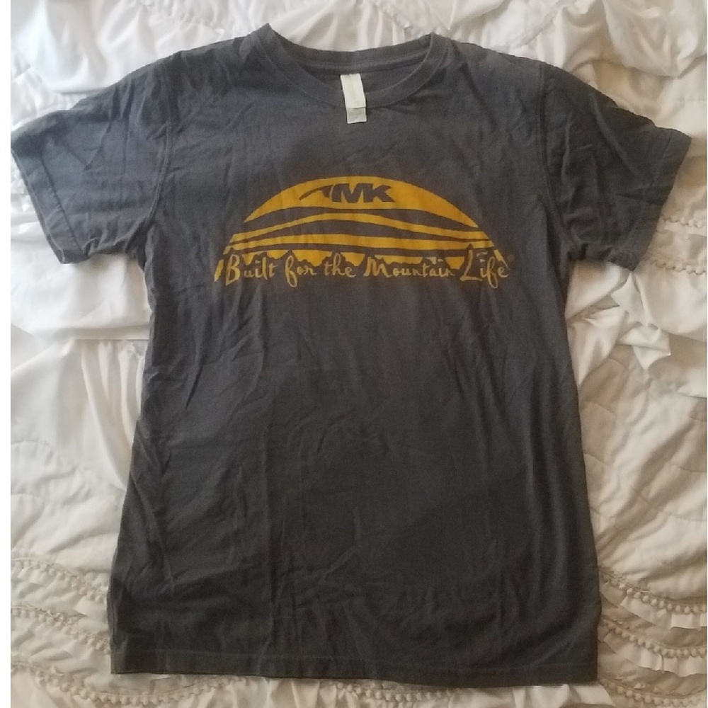 S Organic Cotton Mountain Khakis Tee Shirt Gray